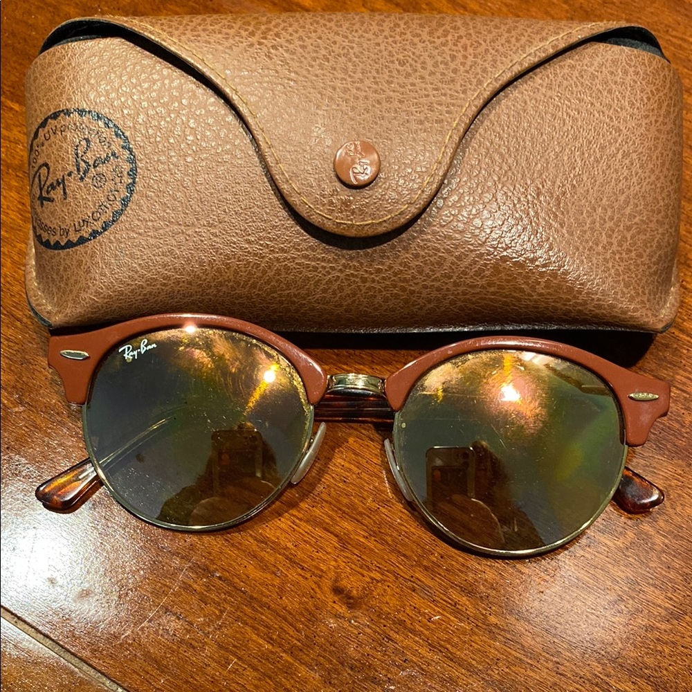 Ray-Ban Brown Sunglasses with Case